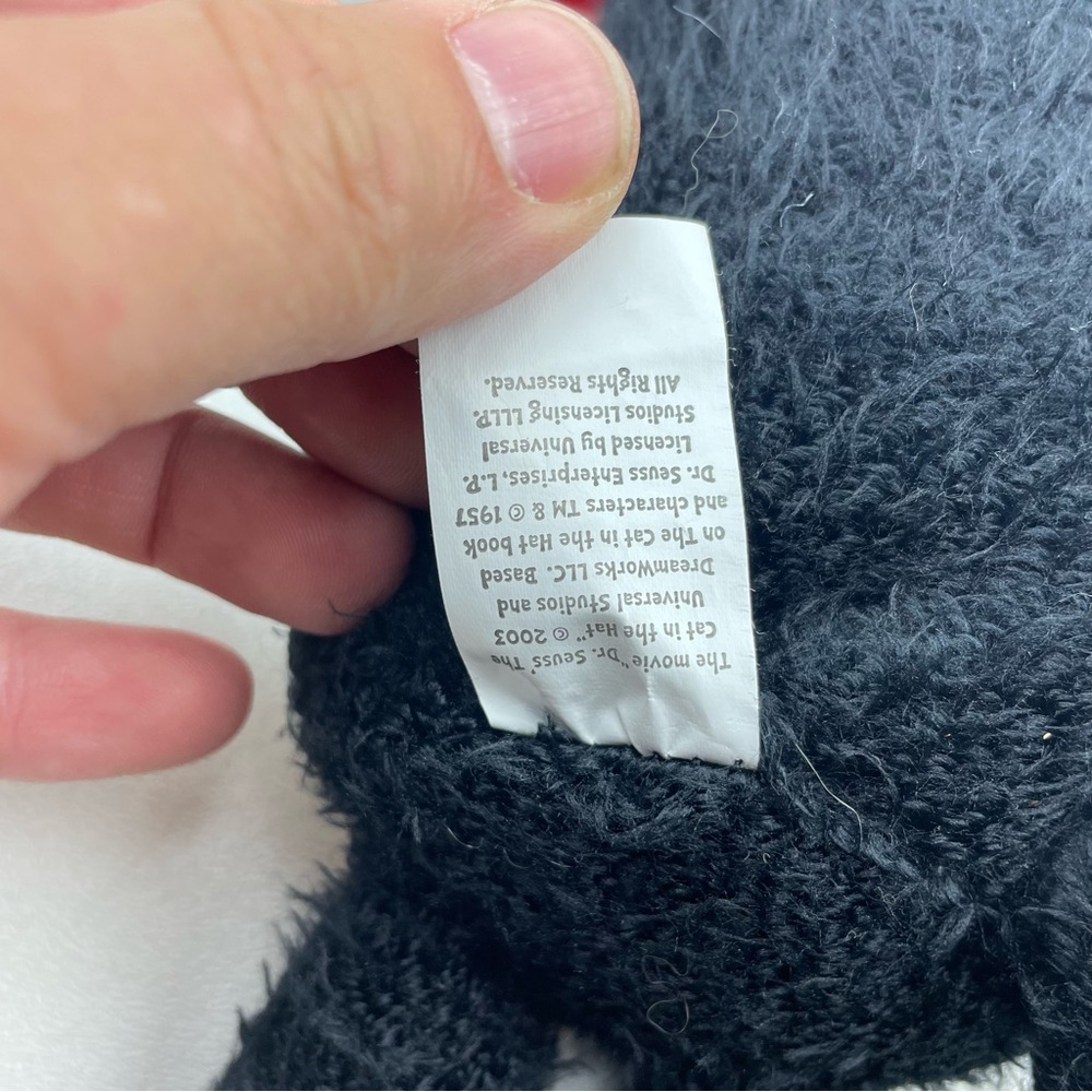 Dr. Seuss Cat In The Hat 2003 Kohl's Cares For Kids 22" Plush Stuffed Animal-Tag - Picture 8 of 9